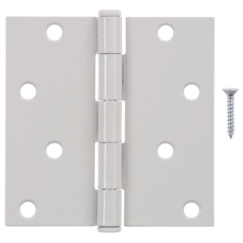 Ace 4 in. L White Residential Door Hinge 1 pk