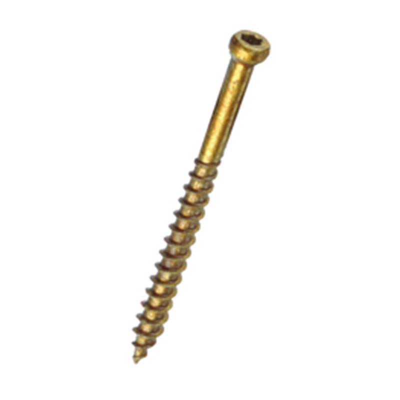 GRK Fasteners No. 8 in. X 2 in. L Star Trim Head W-Cut Construction Screws