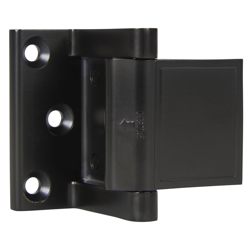 Brinks Zinc Bronze Door Stop Mounts to base trim 2.75 in.