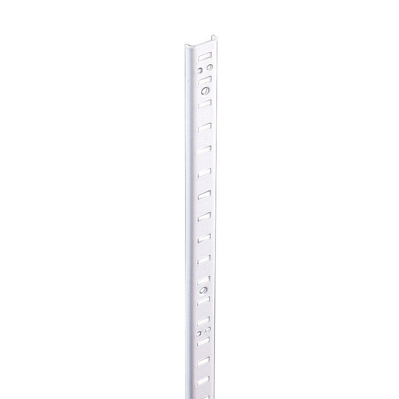 Knape & Vogt White Steel Heavy Duty Shelf Bracket 23 Ga. 48 in. L 250 lb