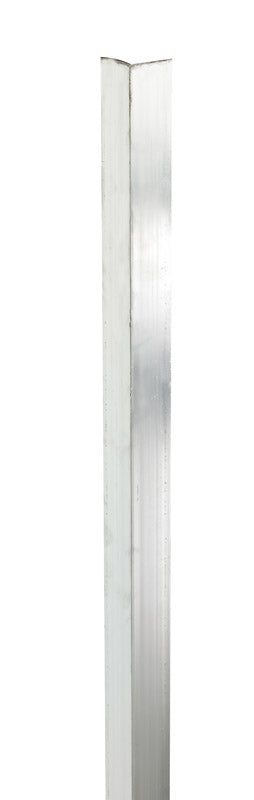 SteelWorks 1-1/4 in. W X 96 in. L Aluminum Angle