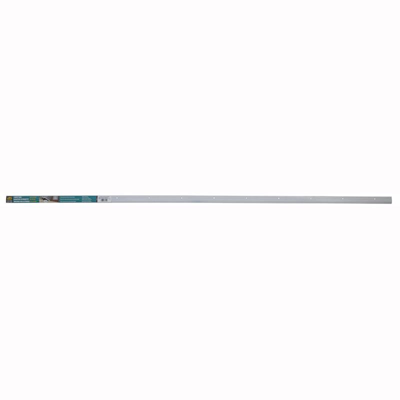 M-D BUILDING PRODUCTS 0.3 in. H X 1.38 in. W X 72 in. L Prefinished Silver Aluminum Carpet Trim