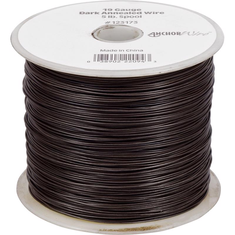 HILLMAN 1540 ft. L Black Annealed Steel 20 Ga. Mechanics Wire
