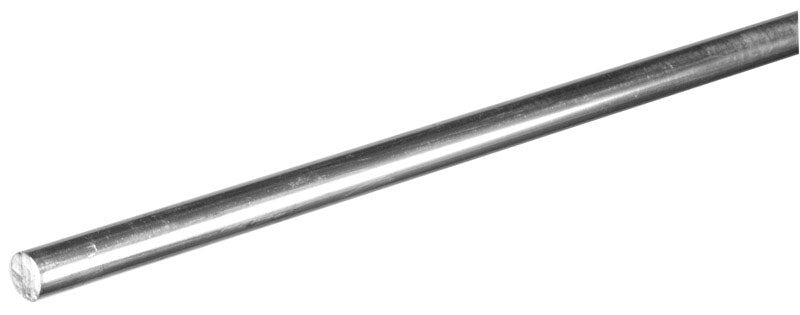 SteelWorks 72 in. L X 0.38 in. D Aluminum Rod 1 pk