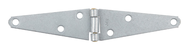Ace 4 in. L Galvanized Heavy Duty Strap Hinge 1 pk