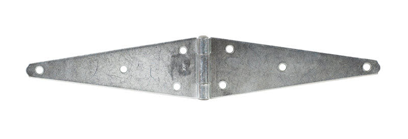 Ace 10 in. L Zinc-Plated Heavy Duty Strap Hinge 1 pk