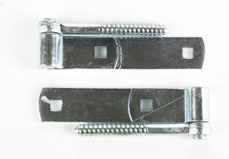 Ace 6 in. L Steel Screw Hook And Strap Hinge 2 pk