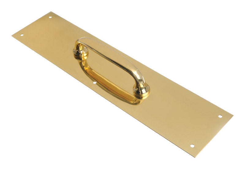Ace 3-1/2 in. H X 15 in. L Brass Plate