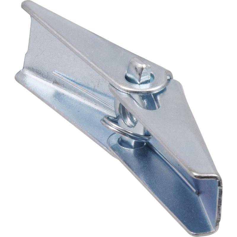 HILLMAN 3/16 in. D X 1.1 in. L Round Zinc-Plated Steel Toggle Wing 1 pk