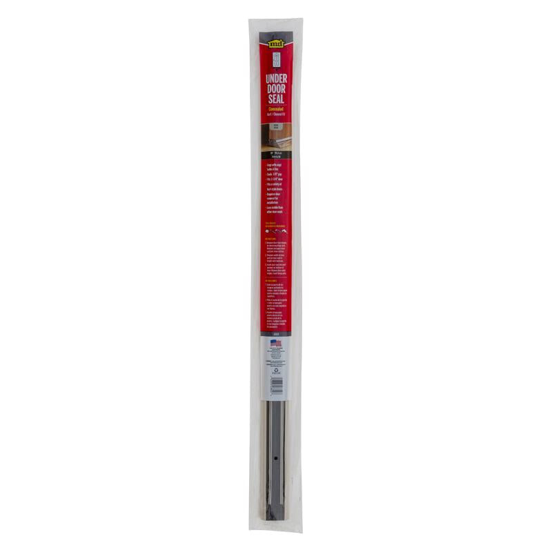 M-D BUILDING PRODUCTS Beige Vinyl Under Door Seal For Doors 36 in. L X 0.5 in.