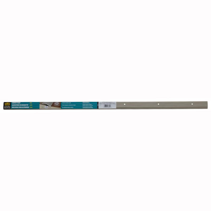 M-D BUILDING PRODUCTS 0.3 in. H X 1.375 in. W X 36 in. L Pewter Pewter Aluminum Carpet Trim