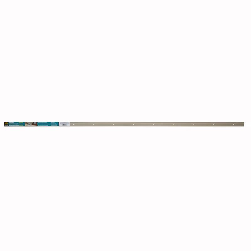 M-D BUILDING PRODUCTS 0.3 in. H X 1.375 in. W X 72 in. L Pewter Pewter Aluminum Carpet Trim
