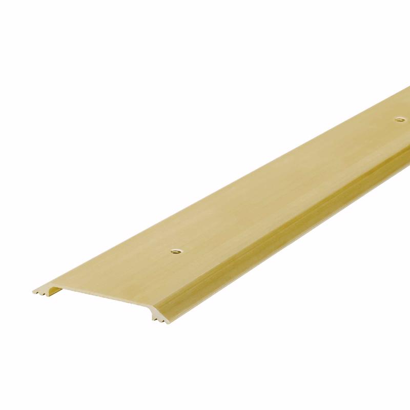 M-D BUILDING PRODUCTS 0.25 in. H X 2.5 in. W X 36 in. L Aluminum Flat Top Threshold Gold