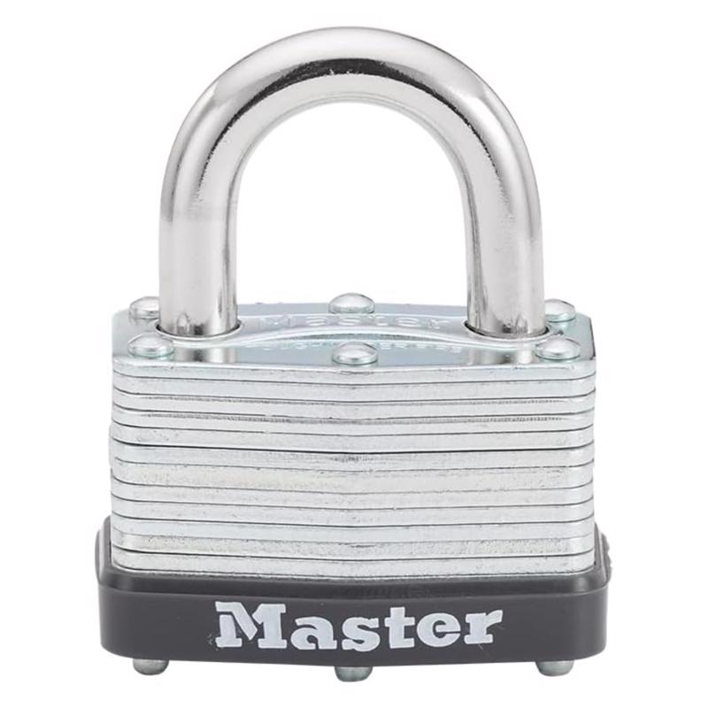 Master Lock 1-1/16 in. H X 1-3/4 in. W X 1-3/4 in. L Laminated Steel Breakaway Warded Padlock