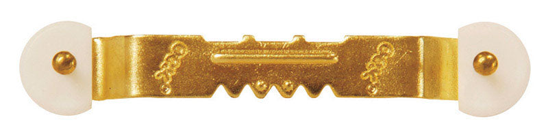 OOK ReadyNail Brass-Plated Sawtooth Picture Hanger 40 lb 3 pk