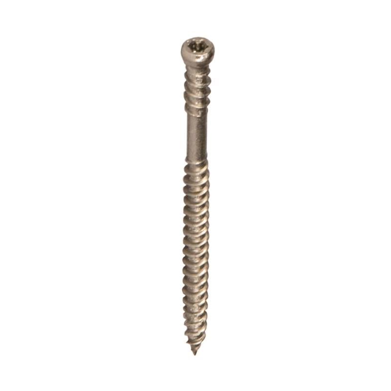 GRK Fasteners No. 8 X 2-1/2 in. L Star Coated Reverse Screws 100 pk