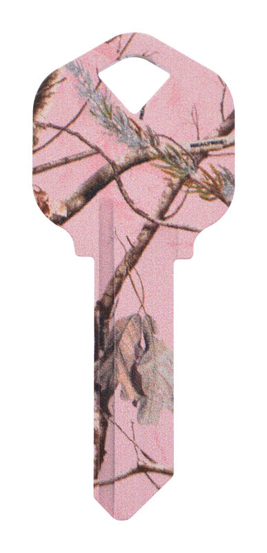 HILLMAN RealTree Pink House/Office Universal Key Blank KW1 Single