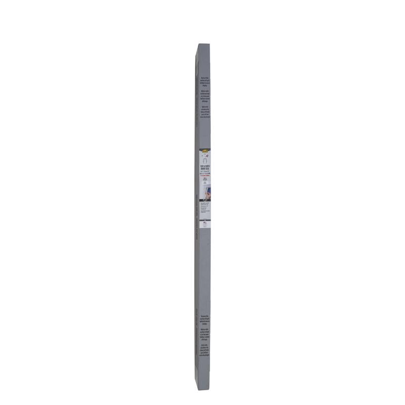 M-D BUILDING PRODUCTS PLATINUM White Rubber Kerf Molding For Doors 81 in. L X 0.63 in.