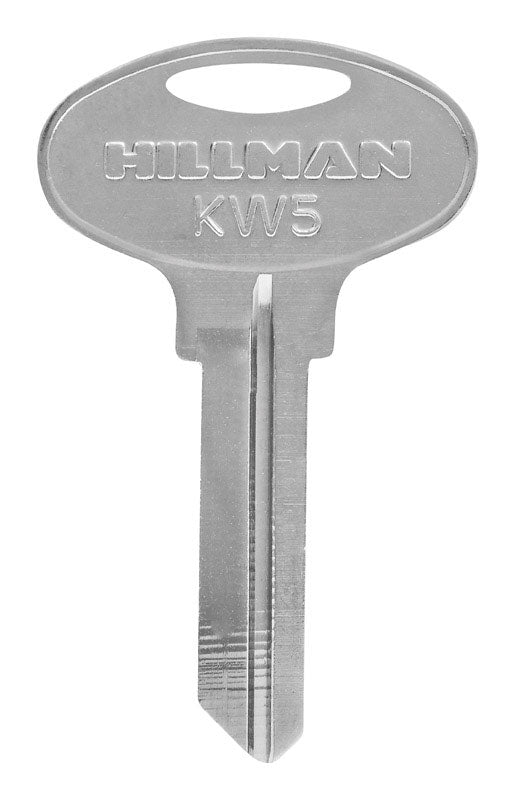 HILLMAN Traditional Key House/Office Key Blank 66 KW5 Single For Kwikset Locks