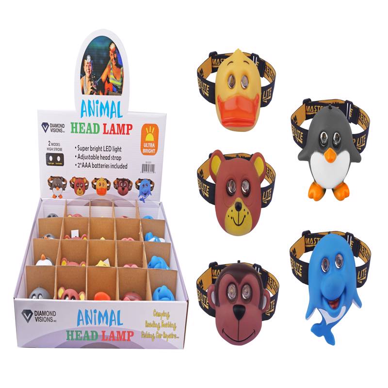 Diamond Visions Assorted LED Head Lamp AAA Battery