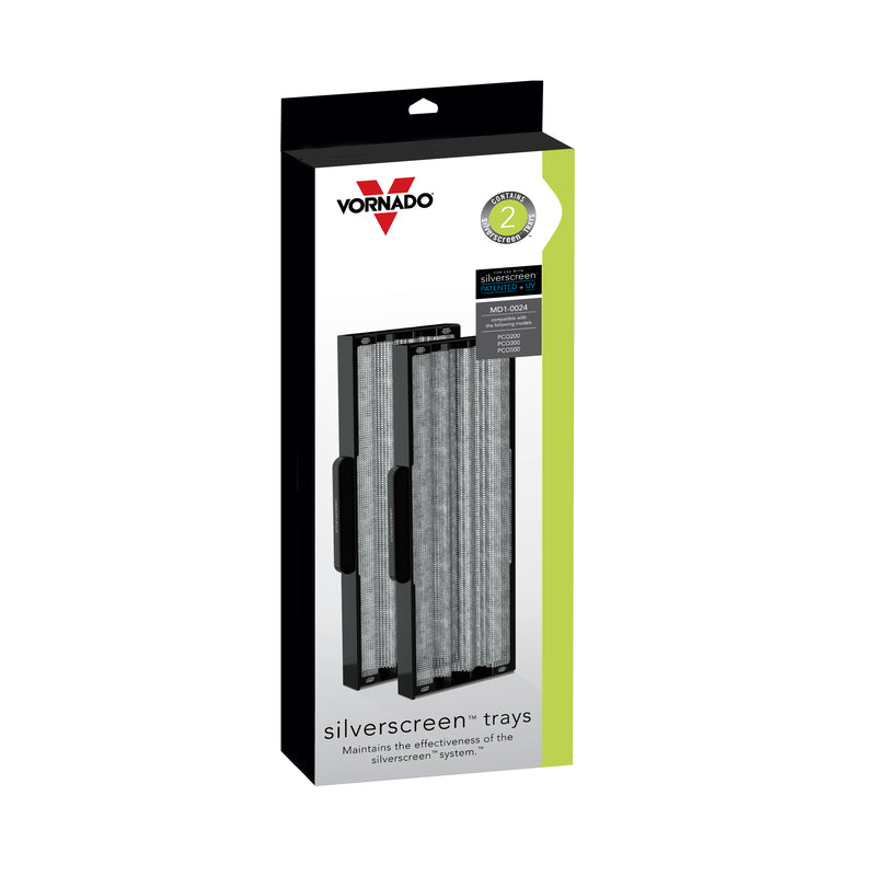 Vornado PCO375DC/PCO575DC 0.9 in. H X 4.4 in. W Rectangular Silverscren Tray 2 pk