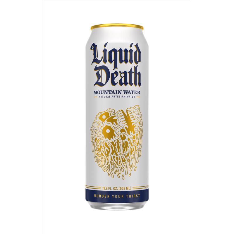 Liquid Death Mountain Water Spring Water 19.2 oz 1 pk