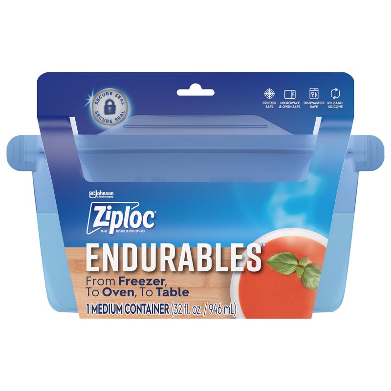Ziploc Endurables 32 oz Blue Food Storage Container 1 pk