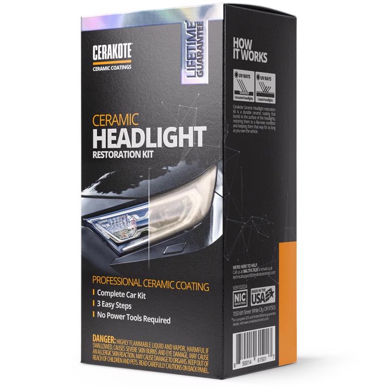 Cerakote Ceramic Headlight Restoration Kit