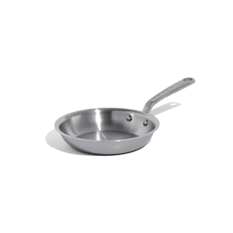 Made In Stainless Steel Fry Pan 8 in. Silver