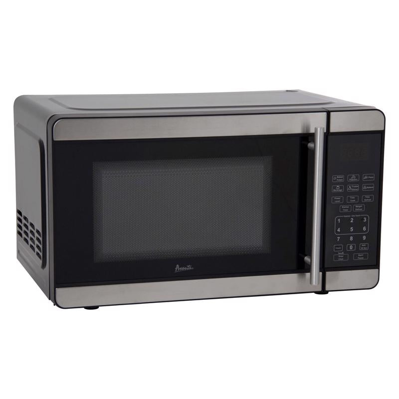 Avanti 0.7 cu ft Black/Silver Microwave 700 W