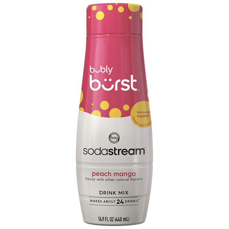 SodaStream Bubly Burst Peach Mango Soda Mix 440 ml 1 pk