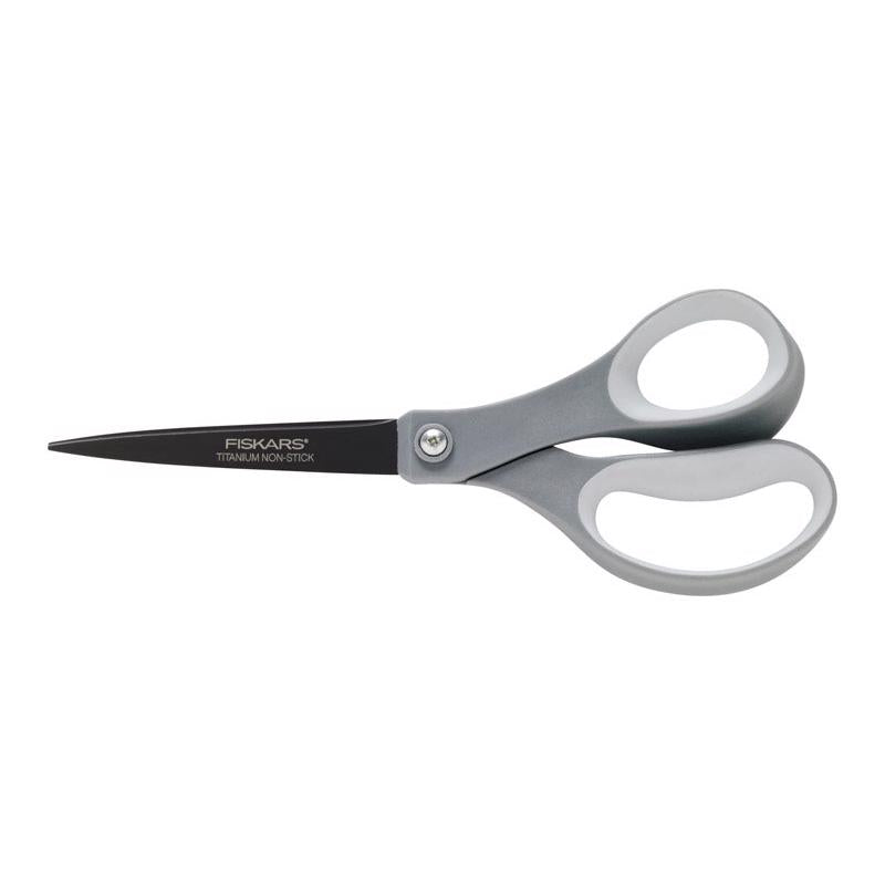 Fiskars 3.7 in. L Stainless Steel Straight Scissors 1 pc