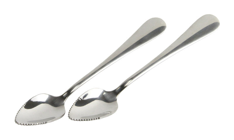 Chef Craft Silver Stainless Steel Grapefruit Spoon Set