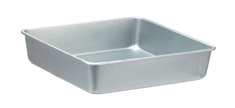 Wilton 8 in. W X 8 in. L Cake Pan Silver 1 pc