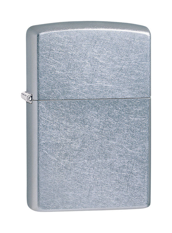 Zippo Classic Street Chrome Silver Street Chrome Cigarette Lighter 1 pk