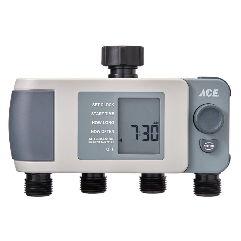 Ace Programmable 4 Zone Digital Water Timer
