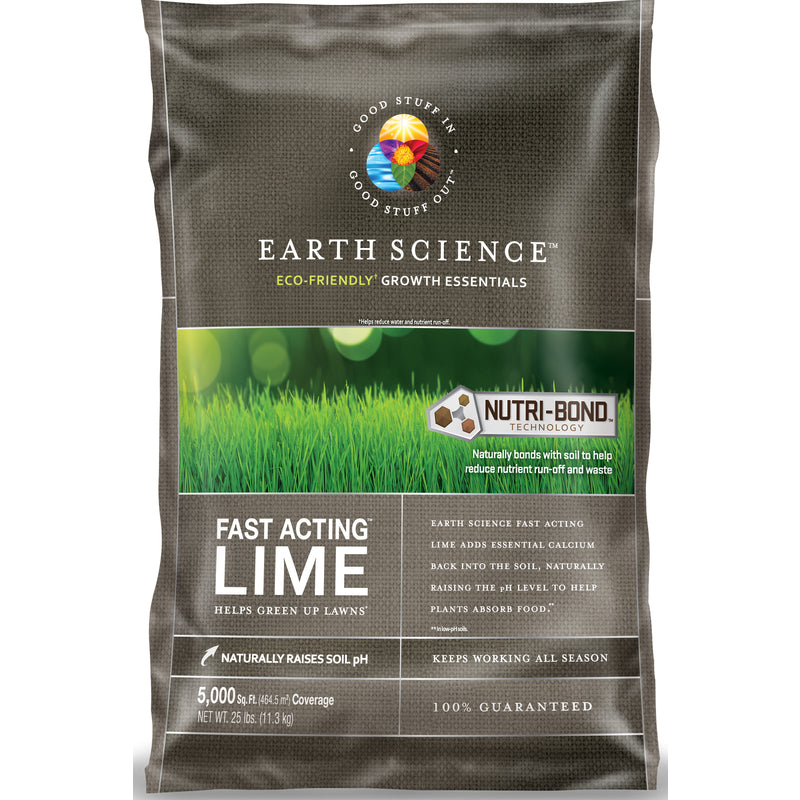 Earth Science Fast Acting Lime 5000 sq ft 25 lb