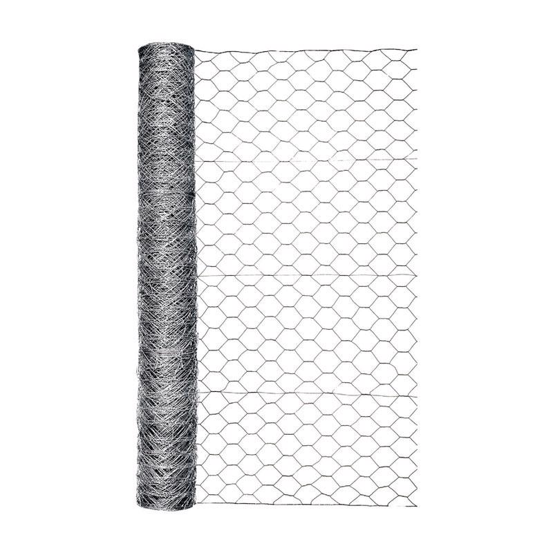 Garden Craft 48 in. H X 50 ft. L Galvanized Steel Fencing 2 in.