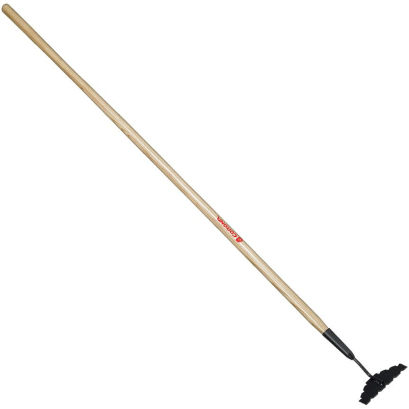 Corona Carbon Steel Weeding Hoe 60 in. Wood Handle