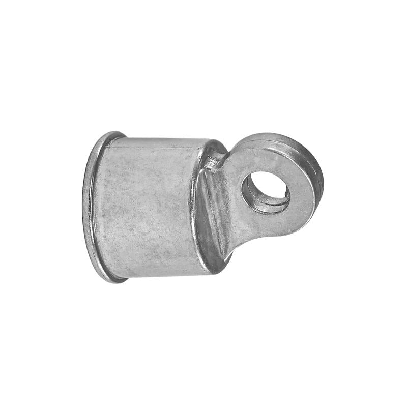Yardlink Silver Aluminum Chain Link Rail End Cap 1 pk