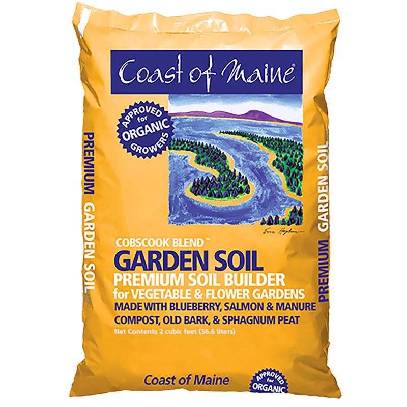 Coast of Maine Cobscook Blend Organic Fruit and Vegetable Garden Soil 2 ft³