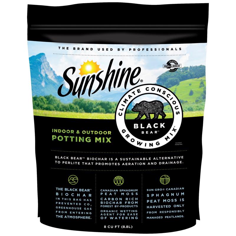 Sunshine Black Bear All Purpose Potting Mix 8 qt