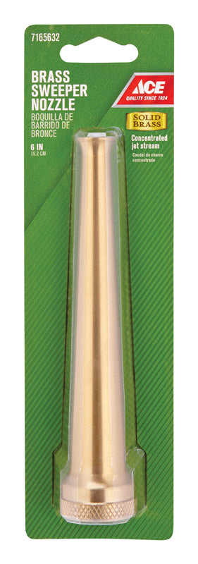 Ace Jet Stream Brass Sweeper Nozzle
