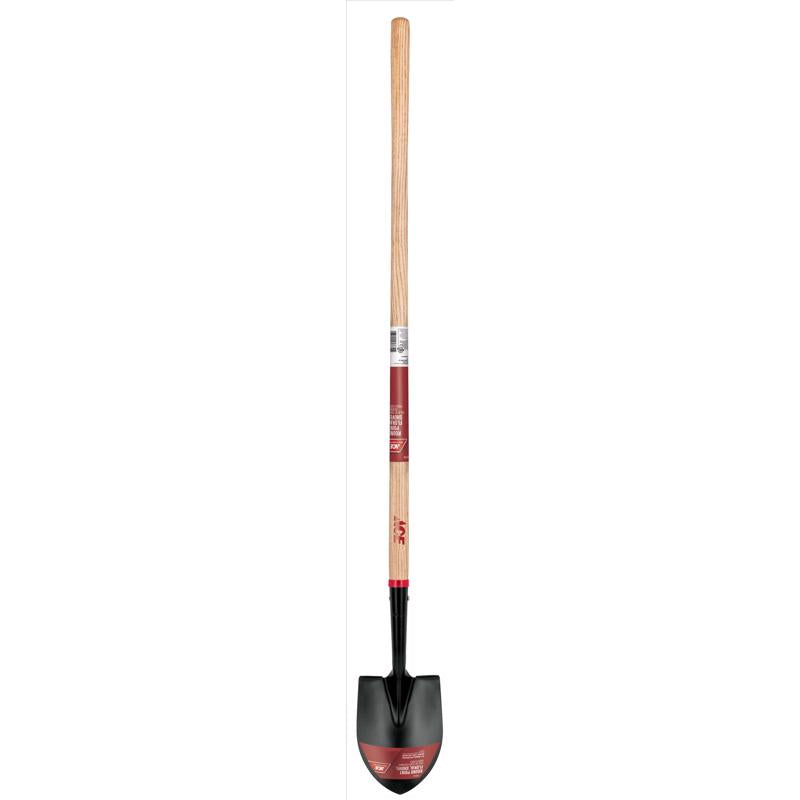 Ace 54 in. Steel Round Floral Shovel Wood Handle
