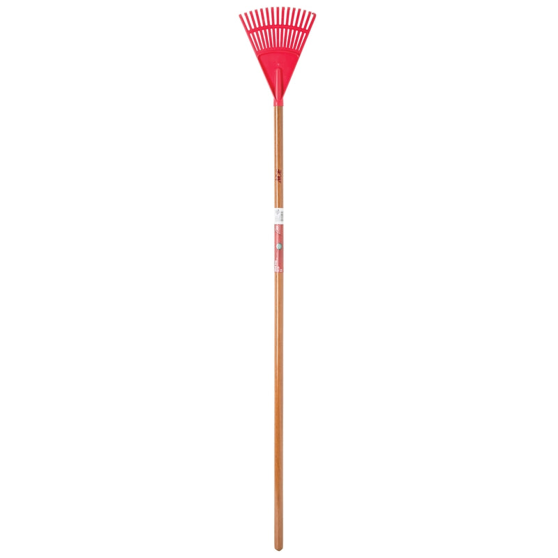 Ace 54.5 in. 14 Tine Poly Rake Wood Handle