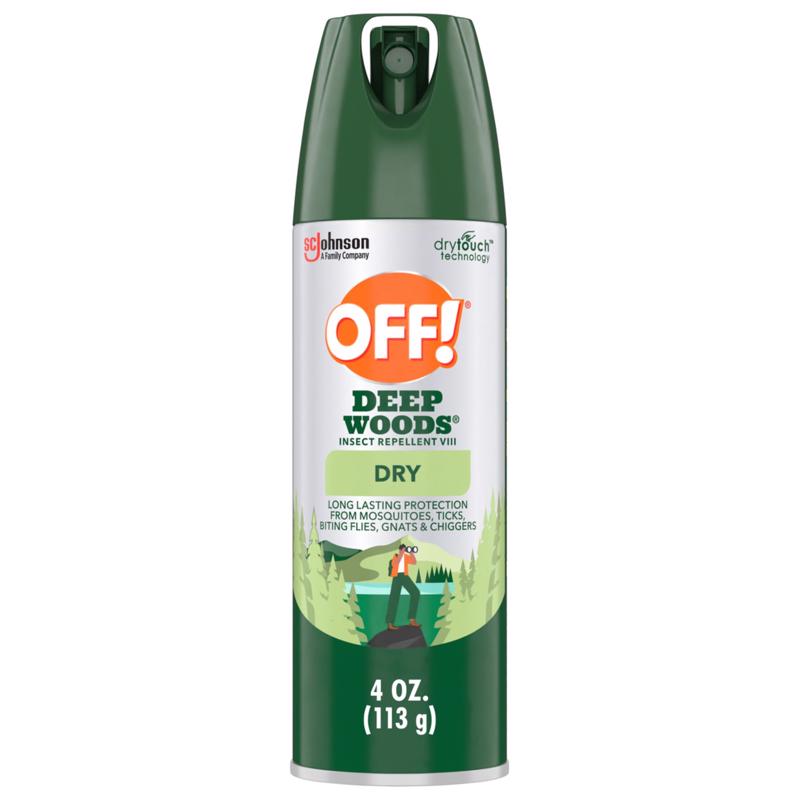 OFF! Deep Woods Insect Repellent Liquid For Flies 4 oz