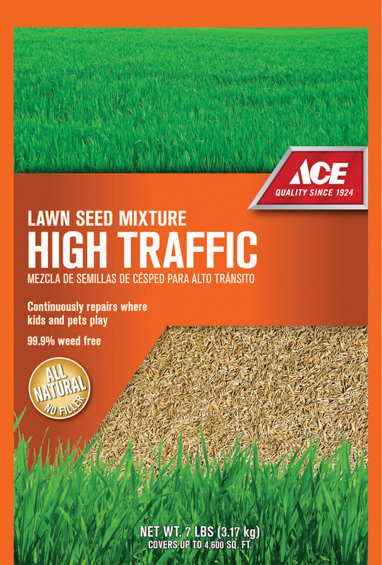 Ace High Traffic Sun or Shade Grass Seed 7 lb