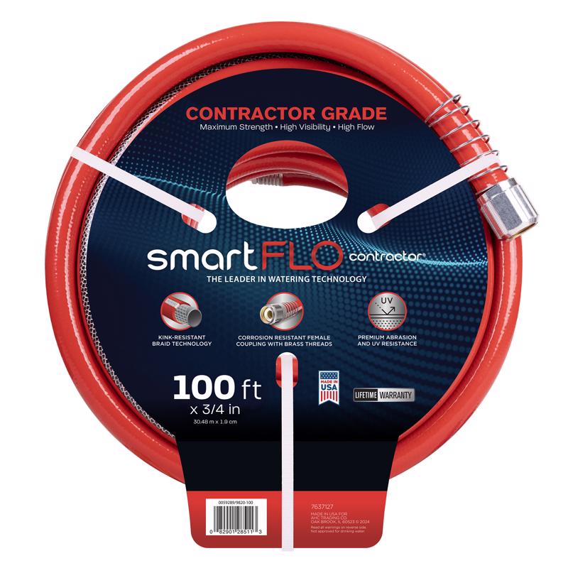 Ace SmartFLO 3/4 in. D X 100 ft. L Contractor Grade Garden Hose