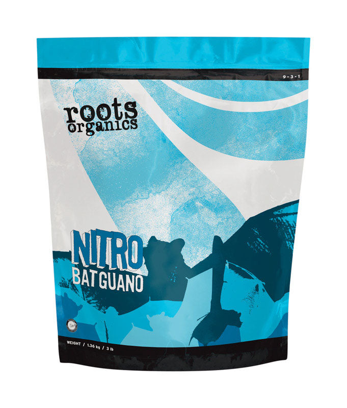 Roots Organics Nitro Bat Guano Organic Powder Plant Food 3 lb