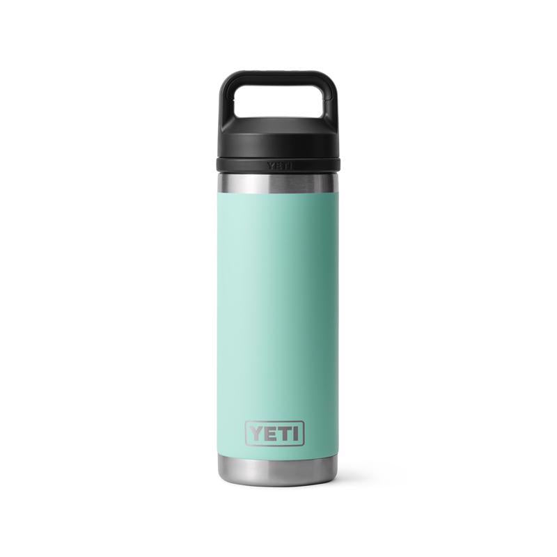 YETI Rambler 18 oz Seafoam BPA Free Bottle with Chug Cap